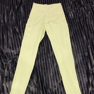 Yellow Aerie leggings